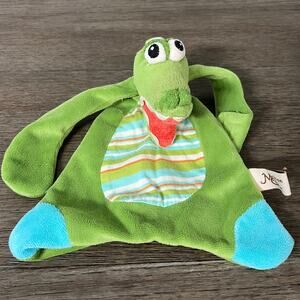 Maison Chic Gary Gabby the Gator Blankie‎  Security Blanket Plush Lovey